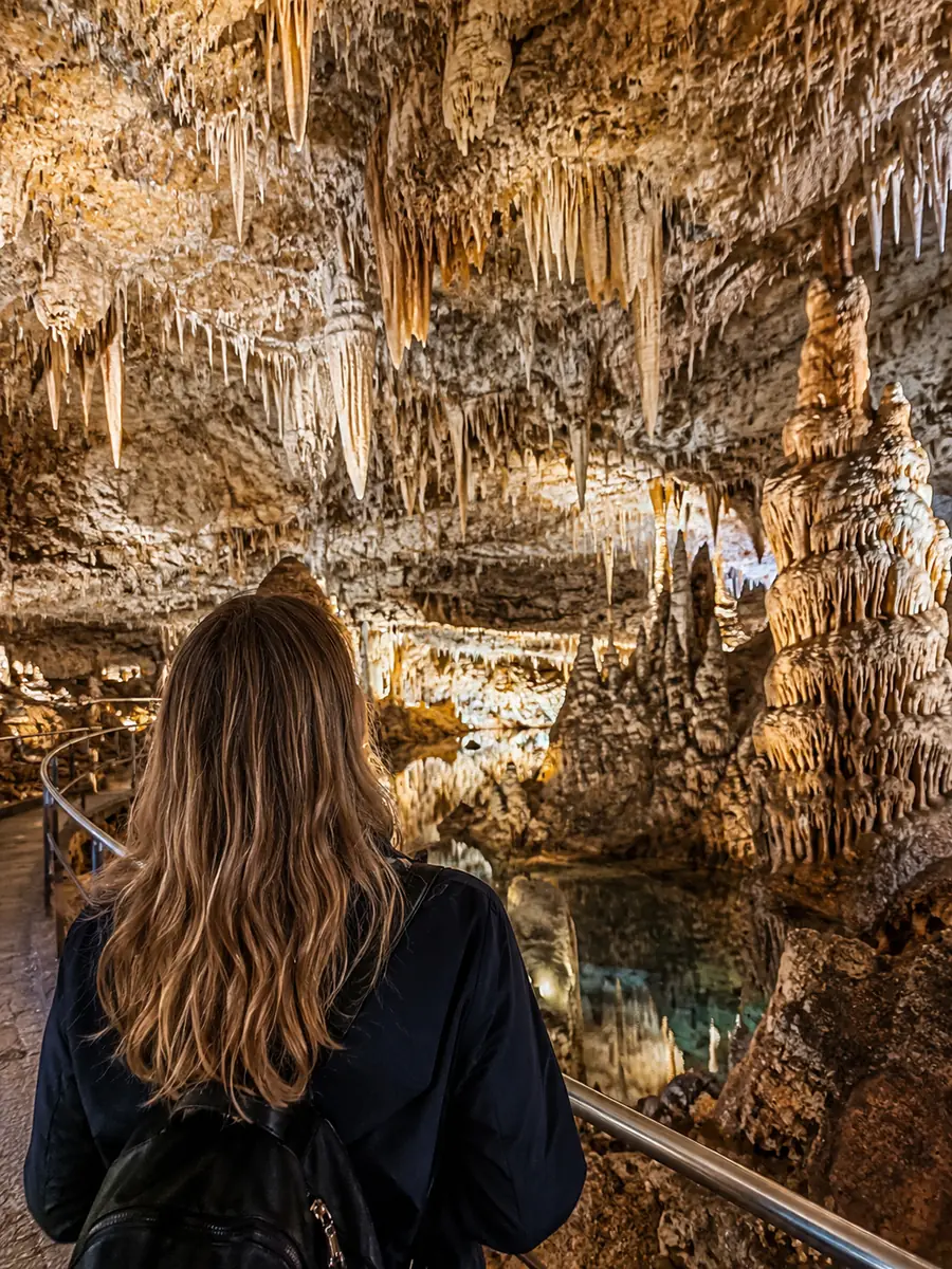 View at Luray Caverns